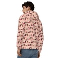 thumbnail image 4 of Honeii Dachshund Couple Print Hoodies for Men, Pullover & Full Zip, Breathable Zip up Hoodie, Sweatshirt-XX-Large, 4 of 5