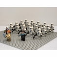 thumbnail image 4 of Bloques Espaciales 66 Piezas Set de Minifiguras Estilo Operaciones, Figuras de 4.5cm Colección de Soldados Constructor para Niños y Coleccionistas, 4 of 7