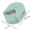 thumbnail image 4 of OULII Metal Corner Rounder Convenient Corner Rounder 304 Stainless Steel 1Pcs Corner Punch Artists Home Use, 4 of 8