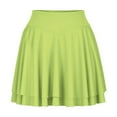 thumbnail image 6 of RYRJJ Women Tennis Skirts with Pockets High Waisted Golf Skirts Athletic Skorts Pleated Mini Skirt Workout Sport Runing(Green,S), 6 of 8