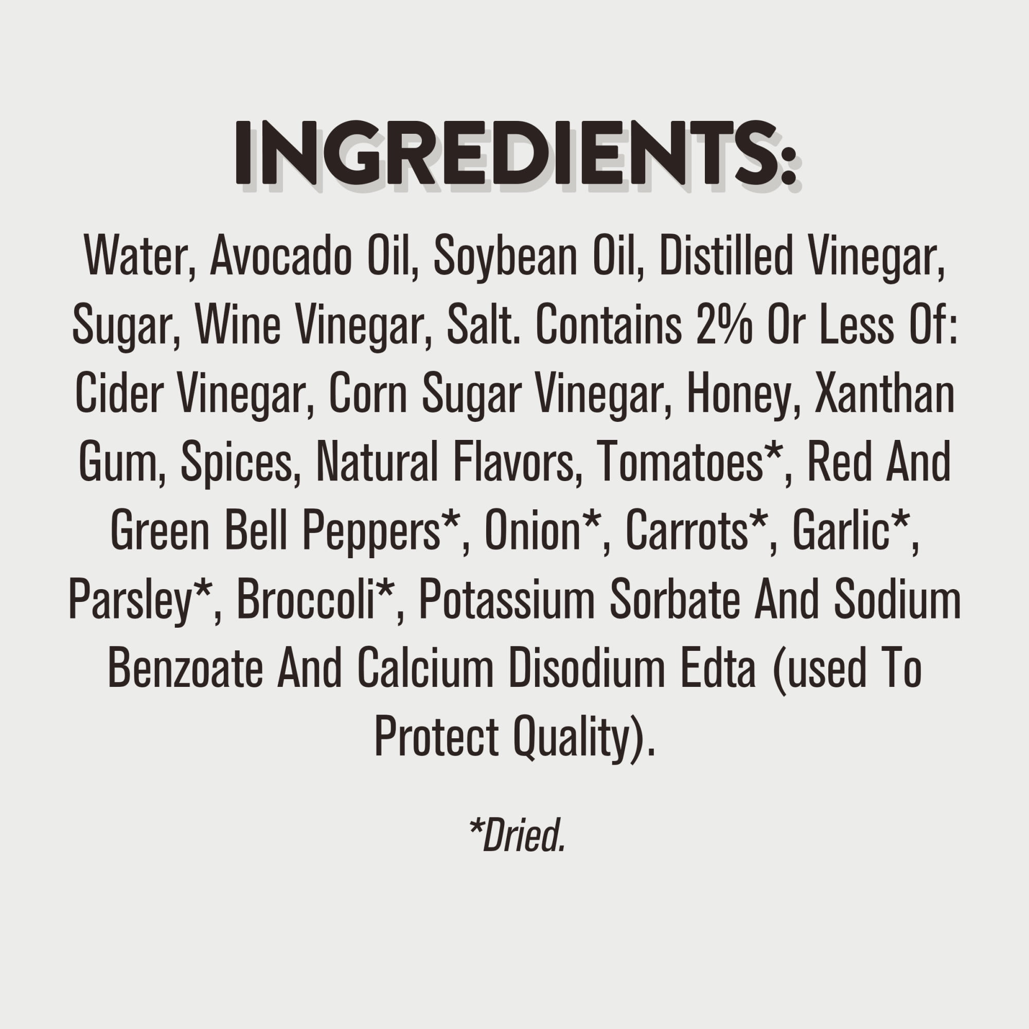 Wish-Bone Avocado Oil Blend Garden Herb Vinaigrette Salad Dressing, 15 fl oz