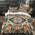 thumbnail image 3 of Home Textiles Bohemian Comforter Cover Set with Pillowcase Children Adult Fashion Bedding Set,Full (80"x90"), 3 of 6