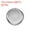 Silver, variant on Uxcell 28mm Plastic Book Binding Discs Discbound Expansion Discs Plating Round Binder Rings, Golden 22 Pack