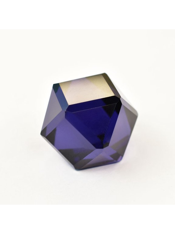 Gemsgrowth Natural Purple Amethyst Loose Gemstone, Fancy Cut 113 Carat, Certified, for Jewelry Making, Pendant, Ring, Necklace, Engagement