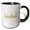 Black/White, variant on 3drose, Girls Rule, Guys Drool, 11oz Mug