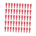 thumbnail image 2 of DYNWAVECA 50 Pcs T-Shirts de Golf Exercice Durabilité Pratique pour Adultes Intérieur Extérieur Rouge 30mm, 2 of 10