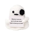 thumbnail image 1 of Muñeca De Halloween Tejida A Mano, Hecha A Mano Con Lana, Energía Positiva, Emocional, 1 of 7