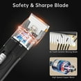 thumbnail image 5 of Dog Hair Clippers, Professional LED Display Dog Grooming Kit, Cordless Quiet Pets Clippers Hair Trimmer, Low Noise Dog Shaver Clipper with 4 Comb Guides, 5 Size Fine Tuning Knob for Thick Coats Cats, 5 of 8
