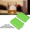 thumbnail image 3 of Plateaux de Glace Ronds, 25 Grille de Glace Plateau de Boule de Glace pour Congélateur Mini Plateaux de Glace pour Congélateur Silicone Boule de Glace Maker Facile Libérer Mini Plateau de Glace Rond Sphère, 3 of 8