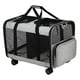 thumbnail image 1 of Portador de mascotas Zulema DOBLE compartimento ventilado 61 cm x 35 cm x 26 cm Caja transportadora para gatos, 1 of 8
