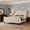 Beige02, variant on BSHTI Upholstered Full Size Bed Frame – Diamond Tufted Wingback Headboard, Platform Bed with Wooden Slats, No Box Spring Needed(Grey)