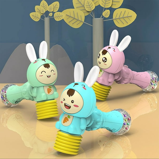 XWSHYW Juguetes para Niños Juguetes Educativos para Niños de Educación Temprana, Música Ligera, Mordedores, Palitos de Martillo de Arena, Juguetes Sonajero