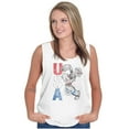 thumbnail image 3 of Popeye the Sailor Man USA Patriot Tank Top T Shirts Men Women Brisco Brands X, 3 of 6
