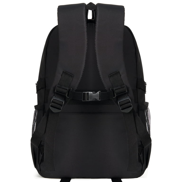 Dakimoe School Backpack, 15.6" Laptop Sleeve, Black photo 7
