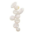 thumbnail image 4 of KALLORY 9Pcs Saxophone Parts White Shell Key Buttons for Alto Tenor Soprano Lightweight Durable, 4 of 8