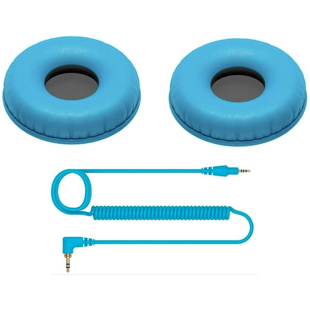 CABLE ESPIRAL Y ALMOHADILLAS AZUL PARA HDJ-CUE1 PIONEER Pioneer CHHC-CP08-L