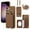 Brown, variant on Crossbody Wallet Case for Samsung Galaxy S22 with Make-up Mirror, PU Leather Lanyard Purse Magnetic Clasp Card Holder, Flip Kickstand Shockproof Phone Cover for Samsung Galaxy S22, Blue