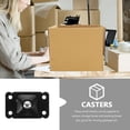 thumbnail image 4 of unbranded 20Ud Adhesivas Negras Con Pivote De Acero Para Muebles Y Electrodomésticos, 4 of 6