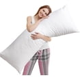 thumbnail image 1 of czcpp-Body Pillow 20 x 54 Inch Long Pillow, White Cotton Fabric with Down Alternative Filling (Body Pillow), 1 of 4