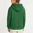 thumbnail image 2 of Cethrio Boys Hoodies, Pullover Fall Casual Long Sleeve Boys Sweatshirts Green Size 9-10 T, 2 of 7