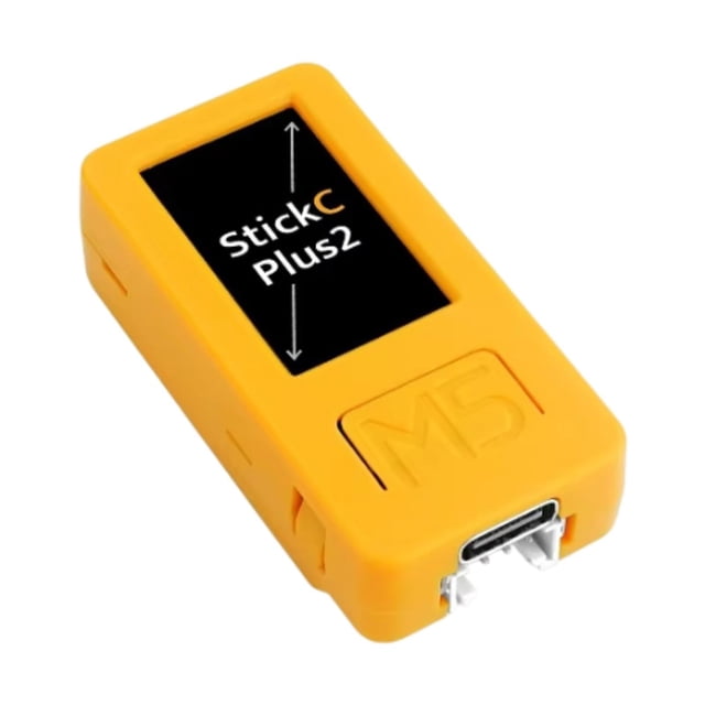 Kit de desarrollo M5stickc Plus2 Mini IoT con micrófonos Desarrollo versátil Accesorio portátil Práctico 1.14 pulgadas