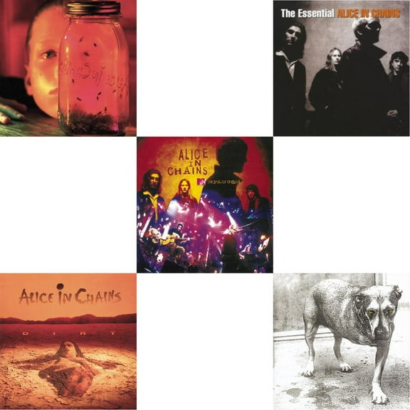 Jar Of Flies & Dirt & Unplugged & Essential Alice In Chains & Alice In Chains [CD Bundle]