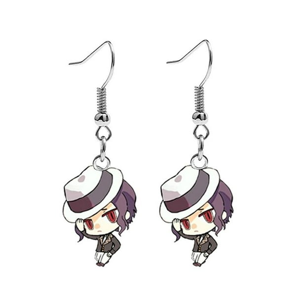 Taicanon Anime Demon Slayer Fashion Novelty Earrings Jewelry Tanjiro Nezuko Zenitsu Inosuke Acrylic Pendant Earrings Anime Manga Dangle Ear Hooks Walmart Com