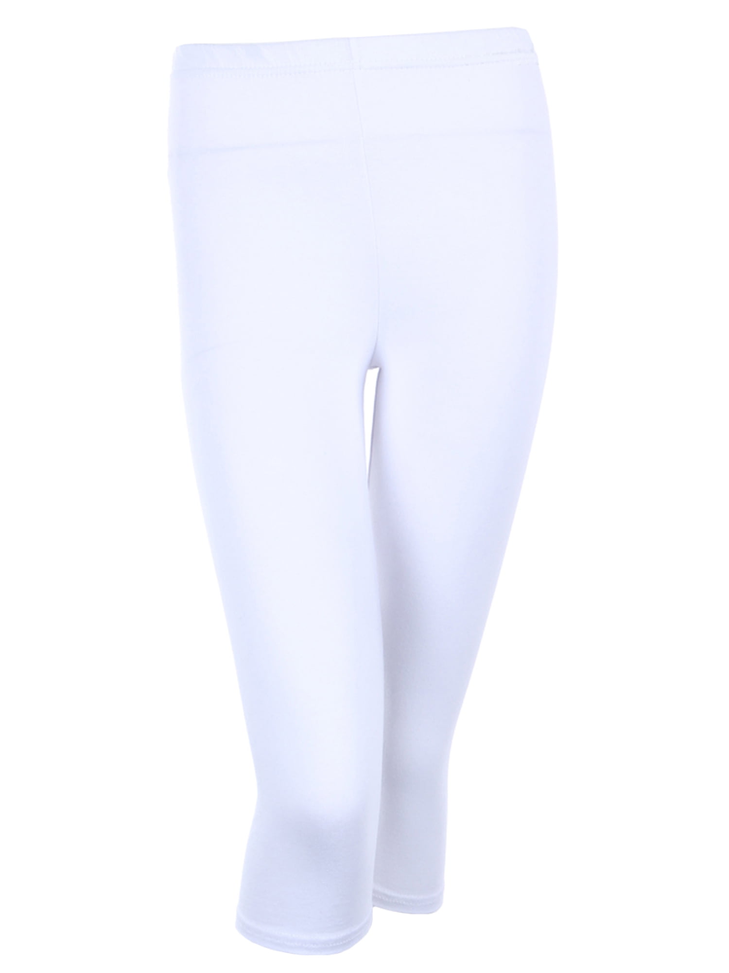 women's plus size white capri leggings