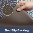 thumbnail image 4 of Anti Fatigue Kitchen Mats 2PCS,Boho Dahlia Rugs Non Slip Rubber Backing,Farmhouse Waterproof Mat for Floor,Cushioned Standing Kitchen,Sink,Desk,Mutil-Blue, 4 of 5