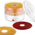 thumbnail image 3 of Nonstick Fruit Leather Trays for Dehydrator  Fruit Roll Up for Food Dehydrator Machine (11 7/8 Inch) 2 Pack  Reusable Dehydrator Sheets for Dry Fruit Snacks Roll, 3 of 6