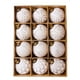 thumbnail image 2 of Seyotauo 12 Pcs Christmas Ball Ornaments Set - Shatterproof Plastic Christmas Tree Decorations Christmas Decorative Hanging Ornaments Xmas Decorative Hanging Ball Ornaments for Holiday, 2 of 7