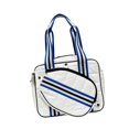 thumbnail image 2 of S SERENABLE Racket Bag Carrying Squash Racquet Bag Removable Adjustable Strap Tennis Bag White, 2 of 9