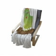 thumbnail image 4 of Caterpillar Soft Flannel Fleece Blanket, Green Bug with a Cap Walking on a Branch Baby Animal Illustration, Cozy Plush for Indoor and Outdoor Use, 60" x 80", Apple Green Brown Orange, by Ambesonne, 4 of 6