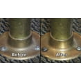 thumbnail image 3 of Flitz Brass and Copper Tarnish Remover, Powerful Organic Formula That Safely Removes Rust, Stains and Oxidation and Cleans Brick, Glass, Aluminum and More, Made in the USA, Gallon - 3 Pack, 3 of 7