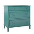 thumbnail image 1 of Ameriwood Home Monticello 2 Drawer Dresser w/ Pull-out Desk, Taupe, 1 of 9
