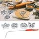 thumbnail image 1 of Hornear 4 Piezas De Impresión De Pasteles Moldeo De Pastelería Galleta Postre Fabricante De Gofres Modelo Set Accesorios Para Hornear, 1 of 7