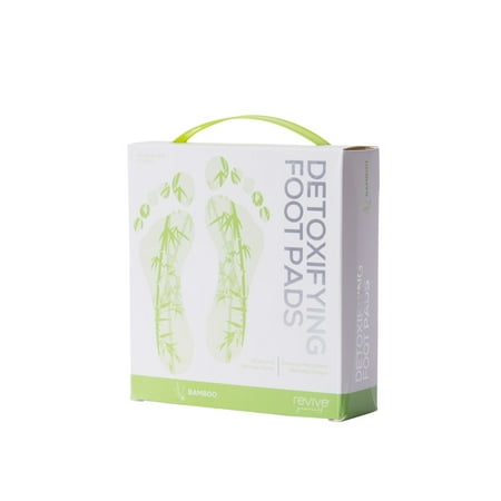 Revive Detox Foot Pads 10 Pack - 6 Scents-Bamboo