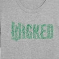 thumbnail image 3 of Wicked: Part 2 -  Twisted Tree Branch Logo - Juniors Cropped Short Sleeve Graphic T-Shirt, 3 of 5