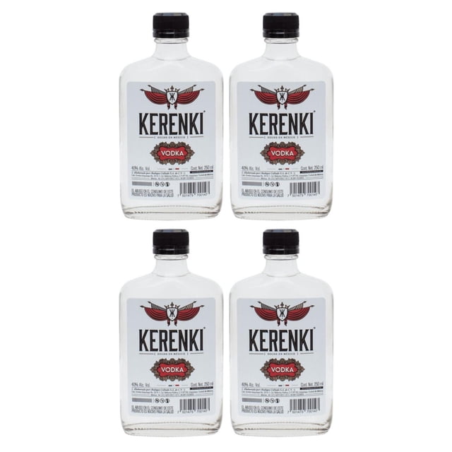 Pack de 4 Vodka Kerenki 250 ml Kerenki 250 ml