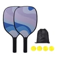 thumbnail image 3 of LOVIVER Lot de Raquettes de Pickleball pour Intérieur et Rose, 3 of 8
