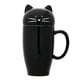 thumbnail image 1 of Linda taza de café de gato con tapa, regalo para amantes de los gatos, taza de cerámica única, tazas de té de porcelana para niñas y mujeres, 460ml oso de fresa  Hogar, 1 of 3