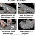 thumbnail image 3 of 10pcs Large Roasting Bag 61*48cm Safe For In The Oven Or Microwave, 3 of 4