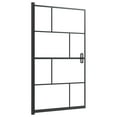 thumbnail image 2 of vidaXL Shower Enclosure ESG 31.5"x55.1" Black, 2 of 18