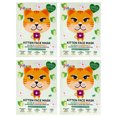 thumbnail image 1 of Sheet Mask 7th Heaven Kitten para niños, paquete de 4, 1 of 2