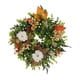thumbnail image 4 of Corona de otoño para la puerta principal, decoraciones de flores artificiales Corona de de otoño Corona de eucalipto artificial para la sala 40cm mayimx Guirnalda de puerta, 4 of 8