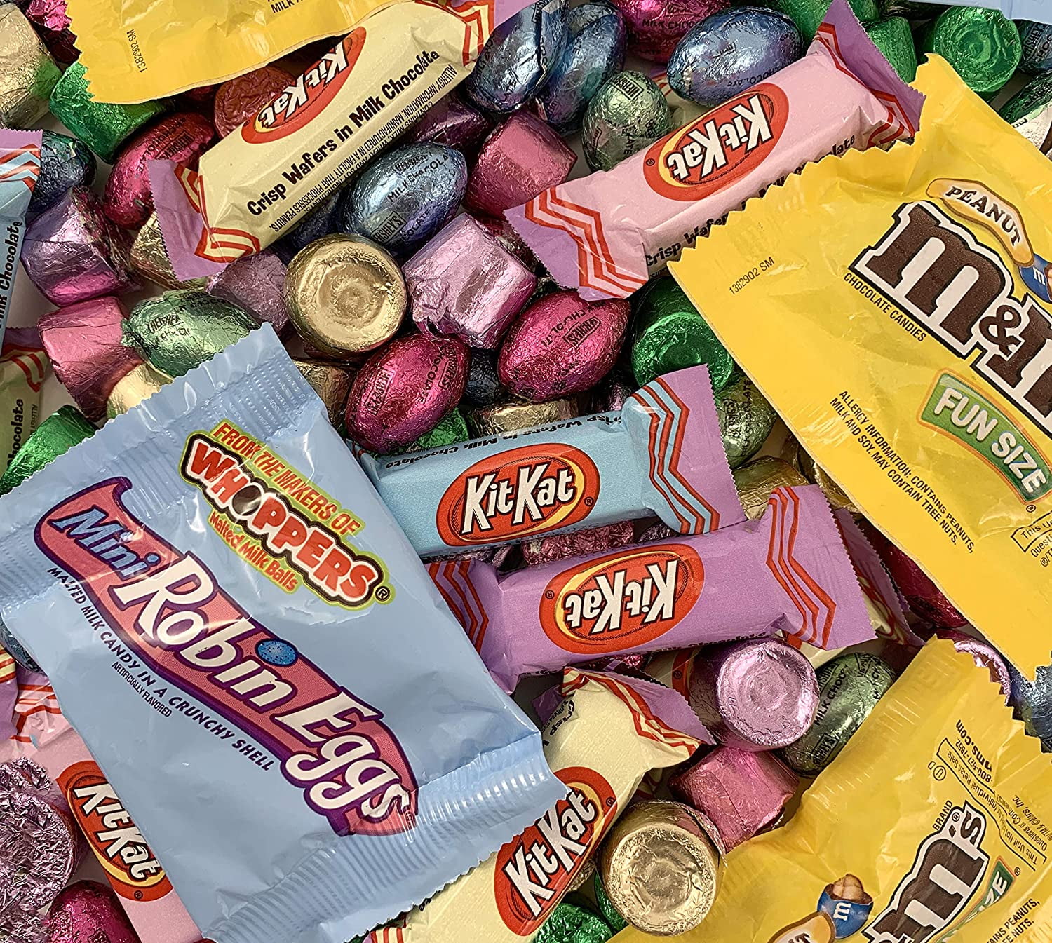 Easter Candy Assortment Robin Mini Eggs Fun Size, Hershey's Milk