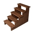 thumbnail image 4 of Yinanstore Wood Display Riser Collectibles Display Stand Desktop Decoration Jewelry Organizer Rack Showcase Fixtures for Figures Bedroom 5 Layer 20cm, 4 of 8