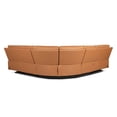 thumbnail image 6 of Melbourne 122" Modern Power Motion 6-Piece Reclining Corner Sectional Sofa Set with Cup Holders, 6 of 11