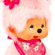 Monchhichi Sakura (Cherry Blossom) Girl Plush Toy - Pink