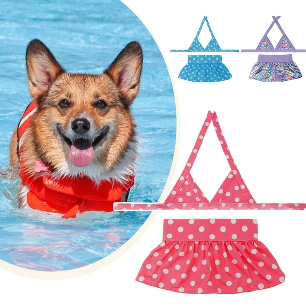 Neinkie Dog Bikini Swimsuit Puppy Bathing Suit for Small Dogs Cloth Girl Costume Walmart.ca